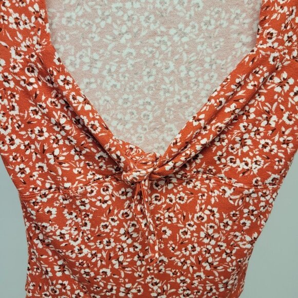 DYNAMITE Tie Front Top - Picture 2 of 5